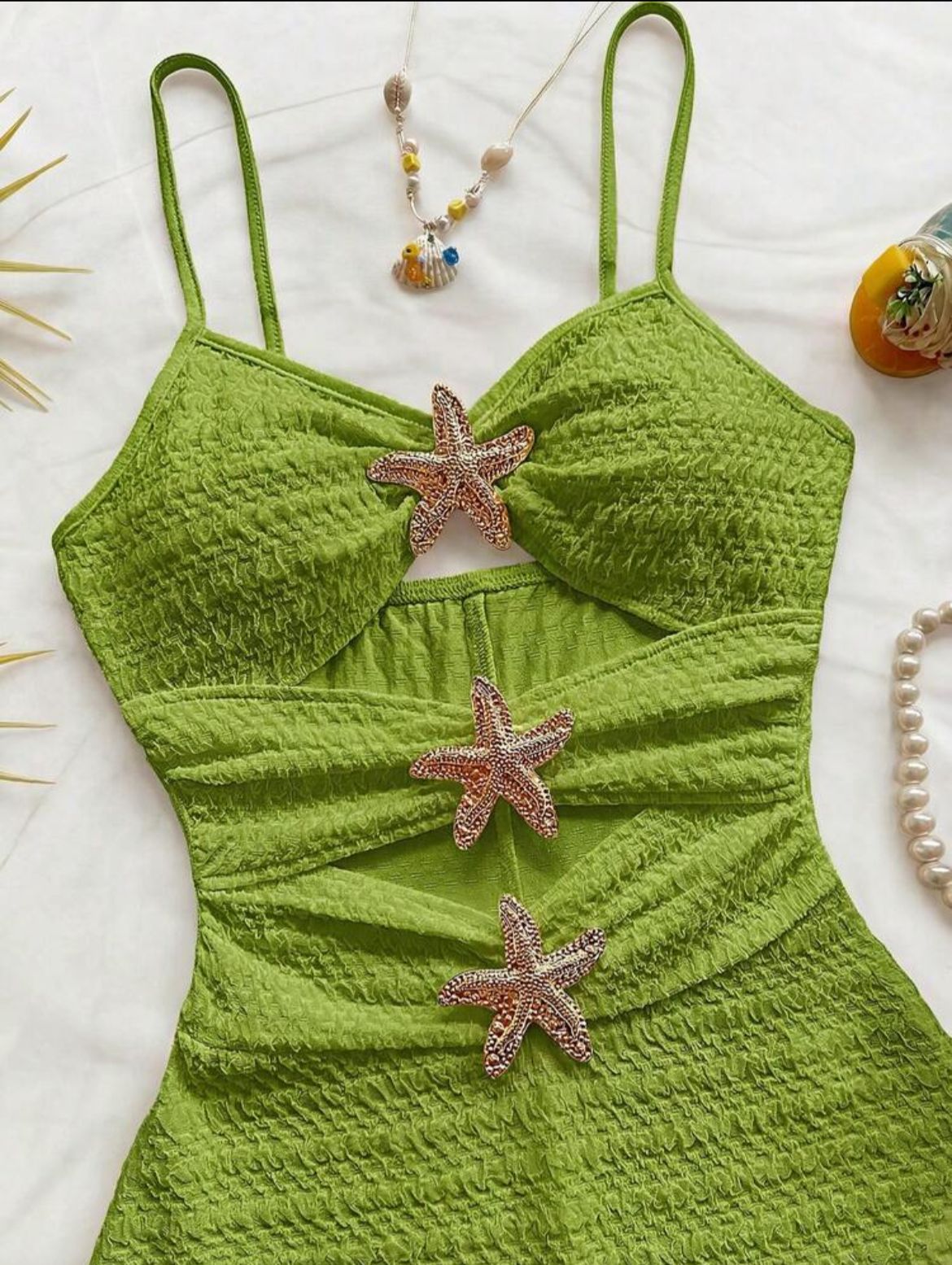 Lunelle Starfish Ruched Jumpsuit